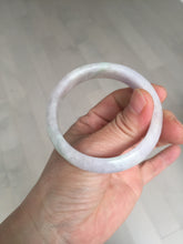 Load image into Gallery viewer, 51.5mm certified 100% natural type A green/white/purple jadeite jade bangle BN39-4045