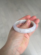 Load image into Gallery viewer, 51.5mm certified 100% natural type A green/white/purple jadeite jade bangle BN39-4045