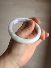 Load image into Gallery viewer, 56.6mm certificated Type A 100% Natural green purple white Jadeite Jade bangle BL67-6247