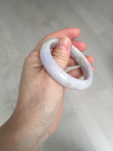 Load image into Gallery viewer, 51.5mm certified 100% natural type A green/white/purple jadeite jade bangle BN39-4045