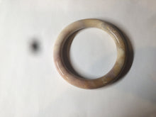 Load image into Gallery viewer, 53.8mm 100% natural beige yellow pink purple round cut a taste of the tropical Coral Jade (珊瑚玉) bangle SY22