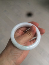 Load image into Gallery viewer, 53mm 100% natural Type A white/sunny green/red Jadeite jade bangle AE64-8013