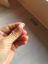 Load image into Gallery viewer, 100% Natural light purple white cabochon jadeite ring (adjustable size) PH39
