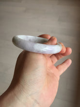 Load image into Gallery viewer, 56.6mm certificated Type A 100% Natural green purple white Jadeite Jade bangle BL67-6247