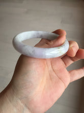 Load image into Gallery viewer, 56.6mm certificated Type A 100% Natural green purple white Jadeite Jade bangle BL67-6247
