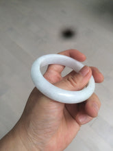 Load image into Gallery viewer, 53mm 100% natural Type A white/sunny green/red Jadeite jade bangle AE64-8013