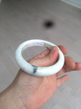 Load image into Gallery viewer, 58mm Certified Type A 100% Natural light green/purple/beige/white Jadeite Jade bangle AS74-0541