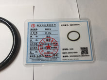 Load image into Gallery viewer, 63.5mm 100% Natural Dark Green Black Meteorite A Sky Full of Stars (繁星满天) Round Cut Nephrite Bangle HN225-0576