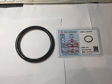 Load image into Gallery viewer, 63.5mm 100% Natural Dark Green Black Meteorite A Sky Full of Stars (繁星满天) Round Cut Nephrite Bangle HN225-0576