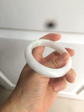 Load image into Gallery viewer, 53mm 100% natural Type A white/sunny green/red Jadeite jade bangle AE64-8013