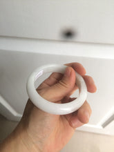 Load image into Gallery viewer, 53mm 100% natural Type A white/sunny green/red Jadeite jade bangle AE64-8013