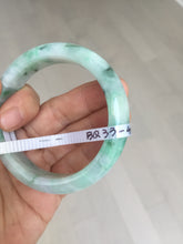 Load image into Gallery viewer, 53.7mm Certified 100% natural Type A sunny green purple jadeite jade bangle BQ33-4150