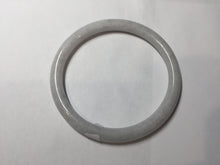 Load image into Gallery viewer, 65.2mm Certified type A 100% Natural light purple white round cut Jadeite bangle J142-(1937)