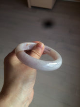Load image into Gallery viewer, 59mm Certified Type A 100% Natural white/purple/pink/yellow jadeite Jade bangle BK3-8360