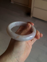 Load image into Gallery viewer, 59mm Certified Type A 100% Natural white/purple/pink/yellow jadeite Jade bangle BK3-8360