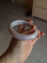 Load image into Gallery viewer, 59mm Certified Type A 100% Natural white/purple/pink/yellow jadeite Jade bangle BK3-8360
