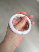 Load image into Gallery viewer, 53.5mm 100% natural certified light green purple pink jadeite jade bangle BN34-4503