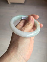 Load image into Gallery viewer, 54.5mm certified 100% natural icy watery green red jadeite jade bangle BH85-9113