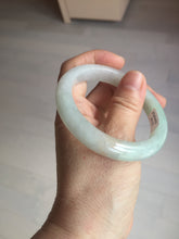 Load image into Gallery viewer, 54.5mm certified 100% natural icy watery green red jadeite jade bangle BH85-9113