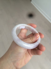 Load image into Gallery viewer, 59mm Certified Type A 100% Natural white/purple/pink/yellow jadeite Jade bangle BK3-8360
