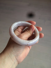 Load image into Gallery viewer, 59mm Certified Type A 100% Natural white/purple/pink/yellow jadeite Jade bangle BK3-8360