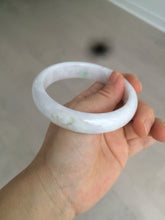 Load image into Gallery viewer, 61mm Certified type A 100% Natural green/white/purple Jadeite bangle BH30-5425