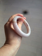 Load image into Gallery viewer, 59mm Certified Type A 100% Natural white/purple/pink/yellow jadeite Jade bangle BK3-8360