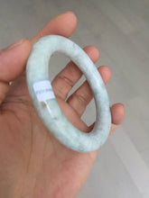 Load image into Gallery viewer, 53.6mm Certified 100% natural Type A sunny green/purple/brown chubby round cut jadeite jade bangle BQ36-5804