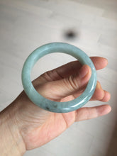 Load image into Gallery viewer, 56.8mm 100% natural Type A icy watery green jadeite jade bangle AX51-7558