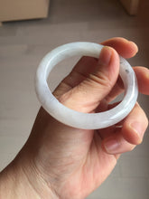 Load image into Gallery viewer, 51.5mm Certificate icy waterly light purple white orange jadeite jade bangle BF135-2651