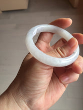 Load image into Gallery viewer, 51.5mm Certificate icy waterly light purple white orange jadeite jade bangle BF135-2651