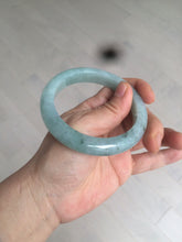Load image into Gallery viewer, 56.8mm 100% natural Type A icy watery green jadeite jade bangle AX51-7558