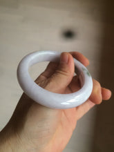 Load image into Gallery viewer, 53.3mm Certified 100% natural Type A olive green/white/purple jadeite jade bangle AZ24-5202