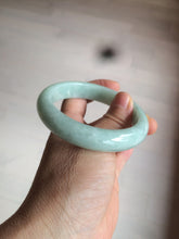 Load image into Gallery viewer, 56.6mm Certified Type A 100% Natural green Jadeite Jade bangle w94-2833