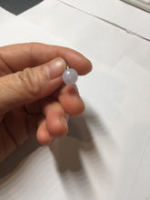 Load image into Gallery viewer, 100% Natural light purple white cabochon jadeite ring (adjustable size) PH39