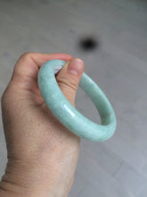 Load image into Gallery viewer, 56.6mm Certified Type A 100% Natural green Jadeite Jade bangle w94-2833