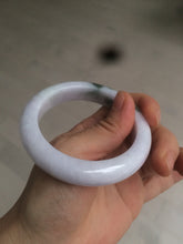 Load image into Gallery viewer, 53.3mm Certified 100% natural Type A olive green/white/purple jadeite jade bangle AZ24-5202