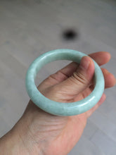 Load image into Gallery viewer, 56.6mm Certified Type A 100% Natural green Jadeite Jade bangle w94-2833