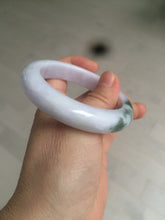 Load image into Gallery viewer, 53.3mm Certified 100% natural Type A olive green/white/purple jadeite jade bangle AZ24-5202