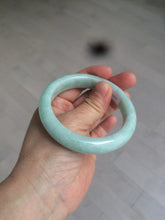 Load image into Gallery viewer, 56.6mm Certified Type A 100% Natural green Jadeite Jade bangle w94-2833