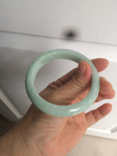 Load image into Gallery viewer, 56.6mm Certified Type A 100% Natural green Jadeite Jade bangle w94-2833