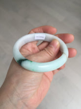 Load image into Gallery viewer, 53.5mm 100% natural certified sunny green brown pink oval jadeite jade bangle BN29-8348