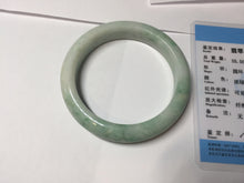 Load image into Gallery viewer, 56mm Certified Type A 100% Natural sunny green yellow Jadeite Jade bangle BS18-4023