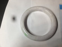 Load image into Gallery viewer, 59mm Certified 100% natural type A sunny green white/light purple jadeite jade bangle BF16-5408