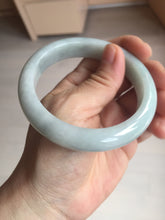Load image into Gallery viewer, 57.5mm Certified 100% natural Type A light green white jadeite jade bangle B116-5269