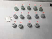 Load image into Gallery viewer, 13.3/12.5mm Type A 100% Natural green/purple Jadeite Jade LuluTong (Every road is smooth) pendant group PB223