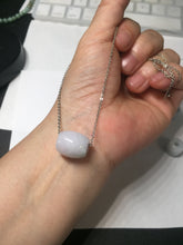 Load image into Gallery viewer, 13.3/12.5mm Type A 100% Natural green/purple Jadeite Jade LuluTong (Every road is smooth) pendant group PB223