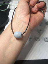 Load image into Gallery viewer, 13.3/12.5mm Type A 100% Natural green/purple Jadeite Jade LuluTong (Every road is smooth) pendant group PB223