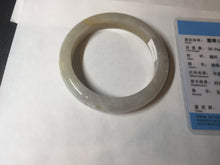 Load image into Gallery viewer, 57.5mm Certified Type A 100% Natural icy watery yellow purple Jadeite Jade bangle BL52-3270