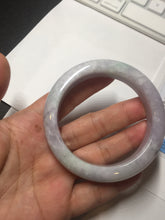 Load image into Gallery viewer, 55.4mm Certified type A 100% Natural sunny green/purple/orange(Fu LU SHOU) Jadeite bangle BN44-5132
